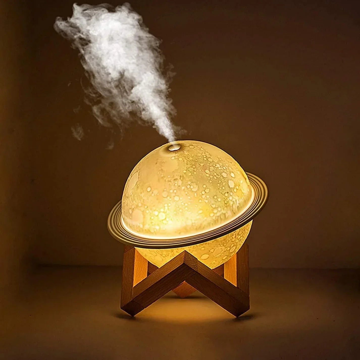 PureMist Decor® 3D Moon Lamp Moonlight Humidifier with Colour Changing Night Light