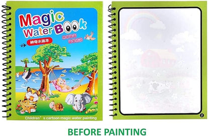 Reusable Magic Water Painting Book