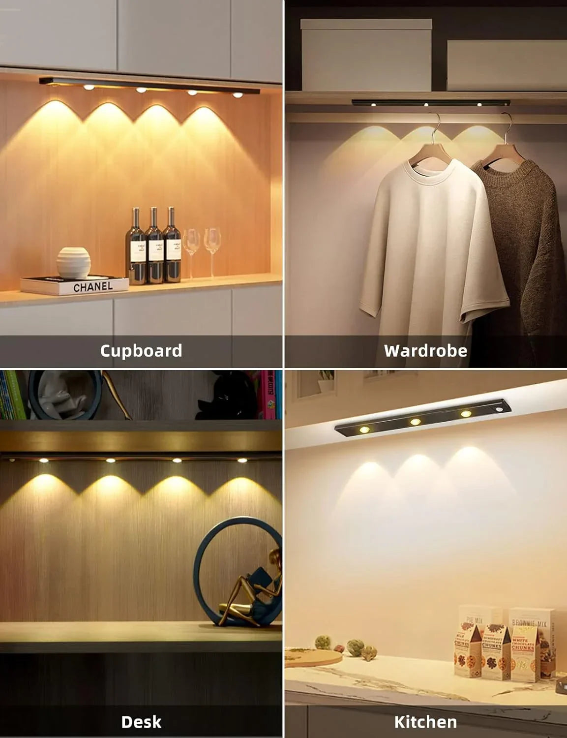 Wireless Motion Sensing Adhesive Lights