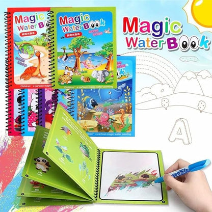 Reusable Magic Water Painting Book