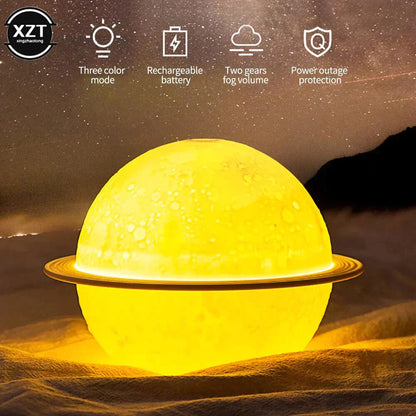 PureMist Decor® 3D Moon Lamp Moonlight Humidifier with Colour Changing Night Light